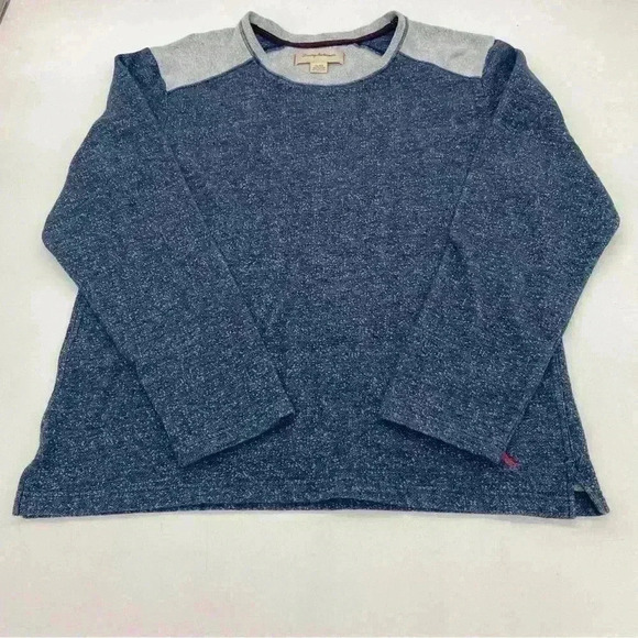 Tommy Bahama Beach Crewneck Pullover Blue/Gray Size L - Picture 3 of 10